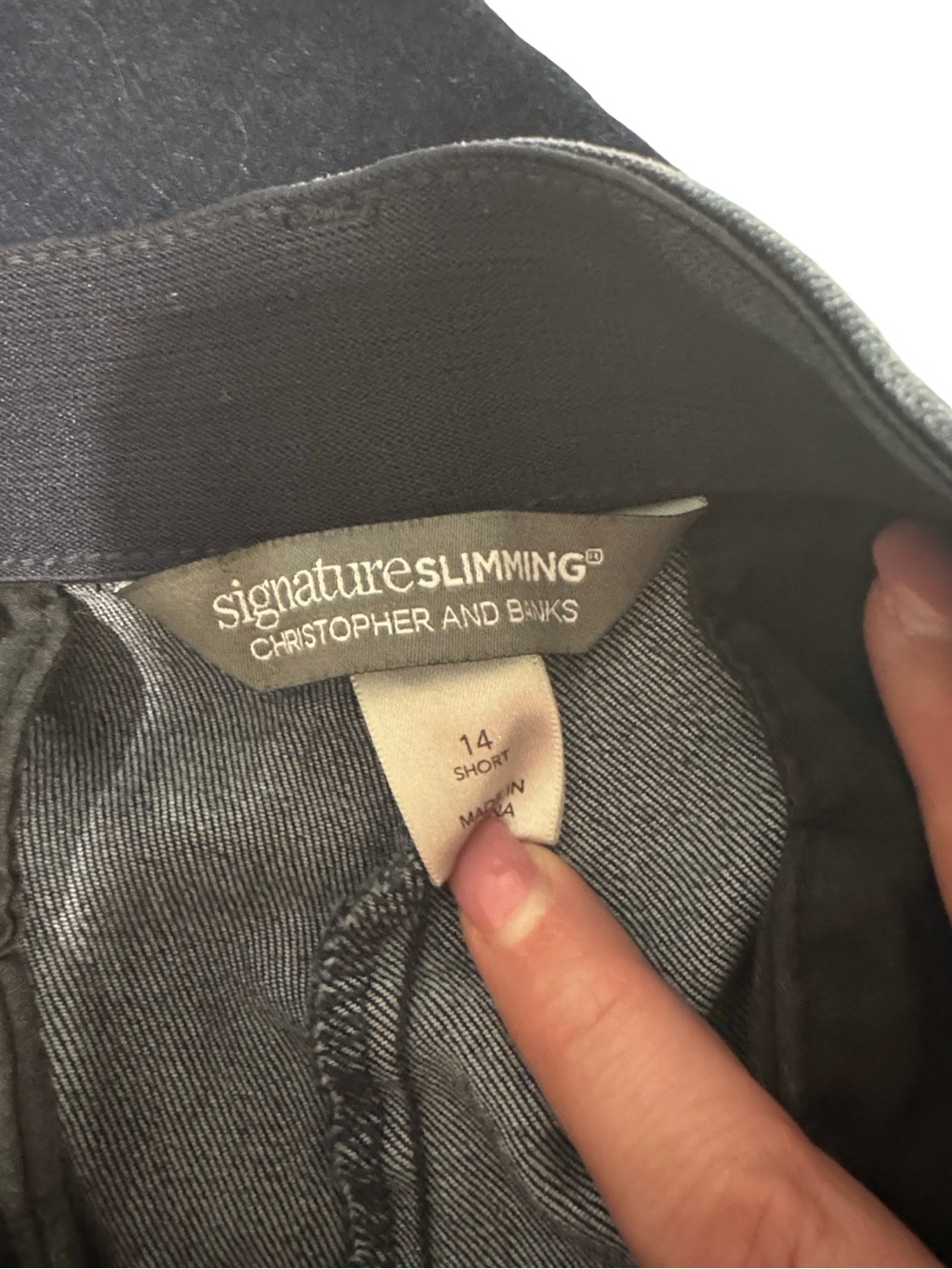 Christopher & Banks Indigo Slim Straight Jeans - Picture 3 of 5
